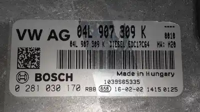 Автозапчастина б/у ебу контролер двигуна для volkswagen caddy ka/kb (2c) berliner ring посилання на oem iam 04l907309k  0281030170