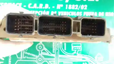 Second-hand car spare part ecu engine control for peugeot bipper básico oem iam references 9665431480  0281014444
