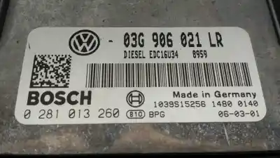 Автозапчастина б/у ебу контролер двигуна для volkswagen passat variant (3c5) advance посилання на oem iam 03g906021lr  0281013260