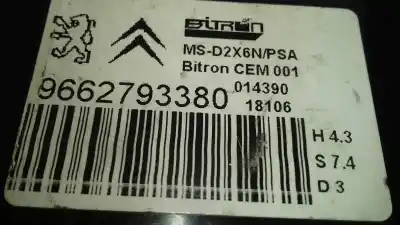 Peça sobressalente para automóvel em segunda mão módulo eletrônico por citroen c6 exclusive referências oem iam 9662793380  