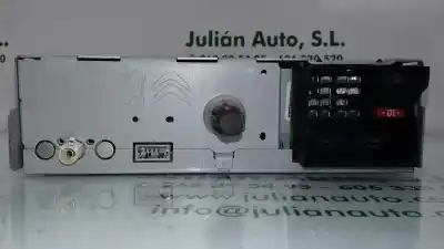 Second-hand car spare part audio system / radio cd for citroen c4 picasso exclusive oem iam references 98041616xt a2c37614001 rd45