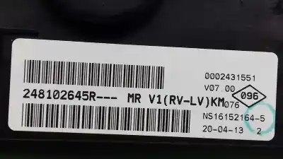Second-hand car spare part ecu engine control for dacia sandero stepway oem iam references 0281019457  237102213r