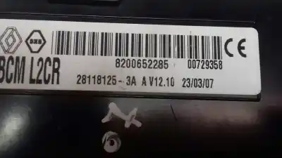 Peça sobressalente para automóvel em segunda mão centralina de motor uce por renault clio iii emotion referências oem iam 8200399038  8200619409