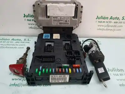 Second-hand car spare part ecu engine control for citroen c4 berlina vtr plus oem iam references 9662307380