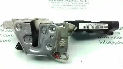 Peça sobressalente para automóvel em segunda mão fechadura da porta dianteira esquerda por peugeot 107 urban move referências oem iam 9l07