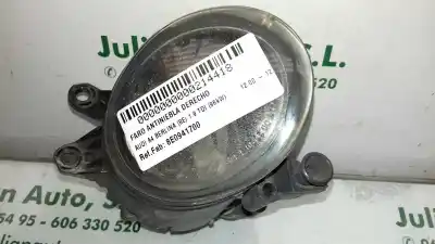 Peça sobressalente para automóvel em segunda mão farol / projetor de nevoeiro direito por audi a4 berlina (8e) 1.9 tdi referências oem iam 8e0941700