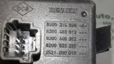 Peça sobressalente para automóvel em segunda mão interruptor 4 piscas - emergência por renault clio iii emotion referências oem iam 8200214896  88300000