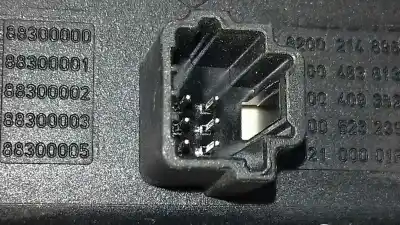 Peça sobressalente para automóvel em segunda mão interruptor 4 piscas - emergência por renault clio iii emotion referências oem iam 8200214896  88300000