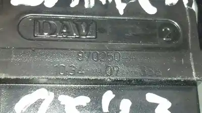 Second-hand car spare part switch for dacia sandero básico oem iam references 870250  