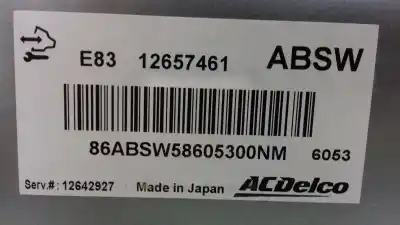 Автозапчастина б/у ебу контролер двигуна для opel corsa e expression посилання на oem iam 12657461  e83