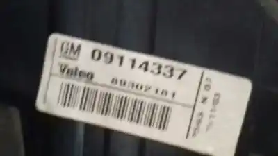 Second-hand car spare part right tailgate light for opel corsa c corsavan oem iam references 09114337  89302181