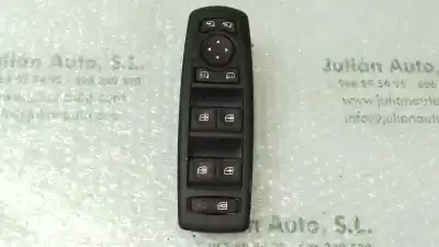 Peça sobressalente para automóvel em segunda mão Botão / Interruptor Elevador Vidro Dianteiro Esquerdo por RENAULT LAGUNA III Limited Referências OEM IAM 809610006R  024308H