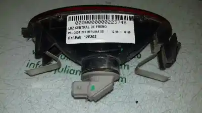 Piesă de schimb auto la mâna a doua lampa frana, stop centrala pentru peugeot 206 berlina xs referințe oem iam 45106  12e302