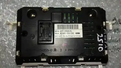 Second-hand car spare part multifunction display for ford fiesta (cb1) ambiente oem iam references 8a6t18b955bl  b1n55v241392