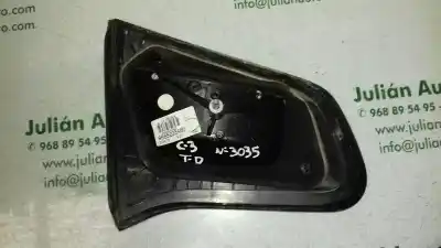 Second-hand car spare part interior rear right light for citroen c3 tonic oem iam references 9685225480  