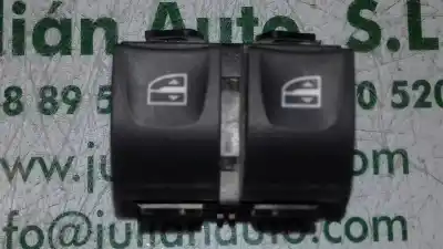 Peça sobressalente para automóvel em segunda mão Botão / Interruptor Elevador Vidro Dianteiro Esquerdo por RENAULT CAPTUR XMOD Referências OEM IAM 254113300R  