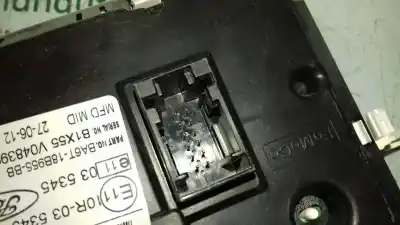 Peça sobressalente para automóvel em segunda mão display gps / multimídia por ford fiesta (cb1) trend referências oem iam ba6t18b955bb b1x55v048399 e1110r035345