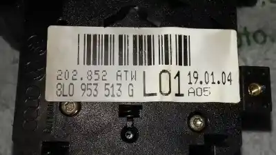 Second-hand car spare part headlights switch for audi a2 (8z) 1.4 tdi (55kw) oem iam references 8l0953513g  4b0953503e