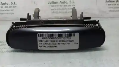 Second-hand car spare part Exterior Right Front Door Handle for AUDI A4 BERLINA (8E) 2.0 TDI OEM IAM references 4B0839885  