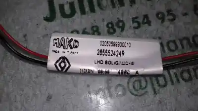 Second-hand car spare part interior left tailgate light for renault clio iv business oem iam references 265552424r  