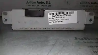 Peça sobressalente para automóvel em segunda mão módulo / sistema de navegação gps por peugeot 308 style referências oem iam 9821908880  