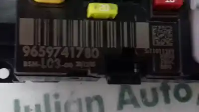 Second-hand car spare part fuse box unit for citroen c2 furio oem iam references 9659741780  bsm l03