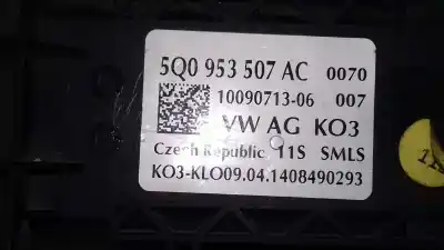 Pezzo di ricambio per auto di seconda mano controllo della luce per seat leon (5f1) reference riferimenti oem iam 5q0953507ac 1009071306 5q0953513r