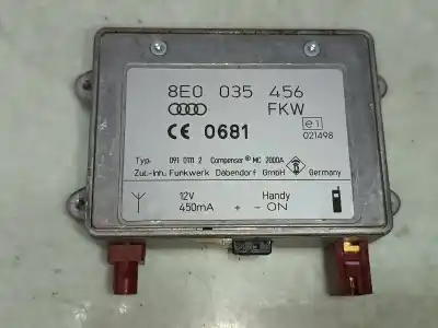 Peça sobressalente para automóvel em segunda mão módulo eletrônico por audi a4 berlina (8e) 1.9 tdi referências oem iam 8e0035456