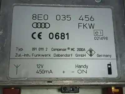 Second-hand car spare part electronic module for audi a4 berlina (8e) 1.9 tdi oem iam references 8e0035456  