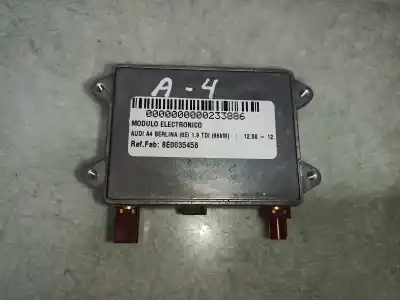 Second-hand car spare part electronic module for audi a4 berlina (8e) 1.9 tdi oem iam references 8e0035456  