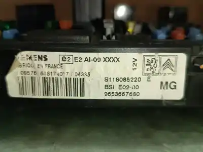 İkinci el araba yedek parçası ecu motor kontrol cihazi için peugeot 206 berlina xt oem iam referansları 9656709780  9653667680