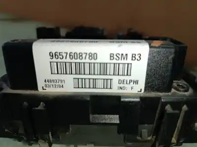 Piesă de schimb auto la mâna a doua panou siguranțe pentru peugeot 206 berlina xt referințe oem iam 9657608780  bsm b3