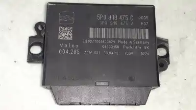 Автозапчастина б/у електронний модуль для seat leon (1p1) stylance / style посилання на oem iam 5p0919475c