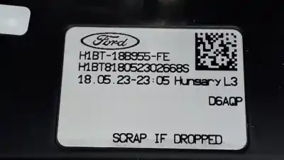 Автозапчастина б/у багатофункційний дисплей для ford ecosport (cr6) st-line black edition посилання на oem iam h1bt18b955fe d6aqp h1bt818052302668s