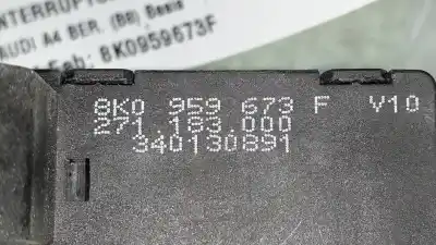 Second-hand car spare part switch for audi a4 berlina (b8) basis oem iam references 8k0959673f  271183000