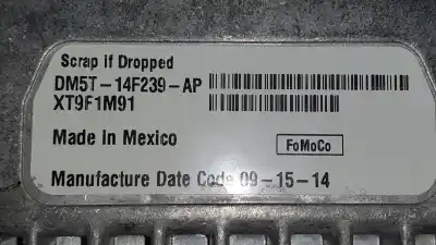 Second-hand car spare part multifunction display for ford focus lim. business oem iam references dm5t14f239ap  xt9f1m91