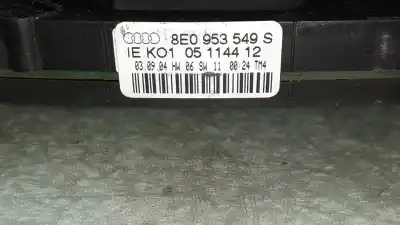 Second-hand car spare part electronic module for audi a4 berlina (8e) 2.0 tdi oem iam references 8e0953549s  k0105114412