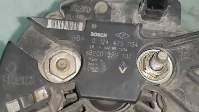 Second-hand car spare part alternator for renault modus confort dynamique oem iam references 8200323137 65a - 120a 