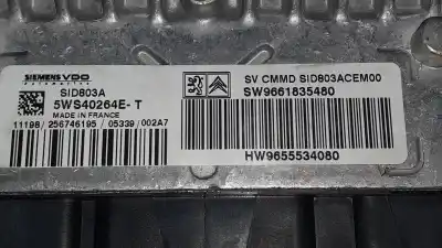 Pièce détachée automobile d'occasion calculateur moteur ecu pour peugeot 407 st confort références oem iam 9661835480  9647492880