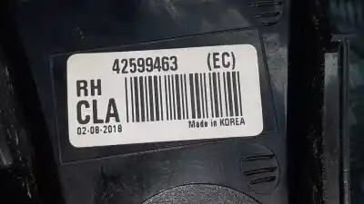 Автозапчасти б/у правый задний фонарь за opel mokka x design line start/stop ссылки oem iam 42599463  