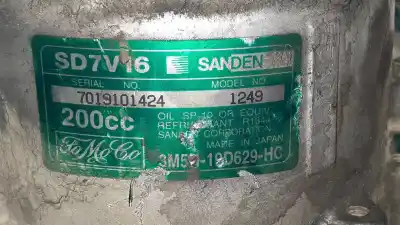 Peça sobressalente para automóvel em segunda mão compressor de ar condicionado a/a a/c por ford focus c-max (cap) connection referências oem iam 3m5h19d629hc  sd7v16