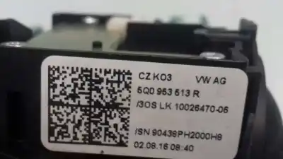 Second-hand car spare part headlights switch for seat leon (5f1) reference oem iam references 5q0953507cd  1012603603