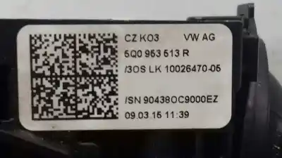 Peça sobressalente para automóvel em segunda mão comutador de luzes por seat leon st (5f8) reference referências oem iam 5q0953507ac  5q0953513r