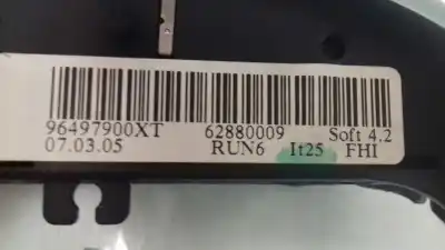 Second-hand car spare part multifunction switch for citroen c4 berlina cool oem iam references 96497900xt  62880009