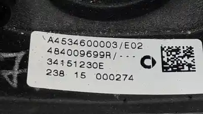 Peça sobressalente para automóvel em segunda mão volante por smart fortwo coupe basis (52kw) (453.342) referências oem iam a4534600003  484009699r