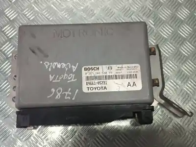 Second-hand car spare part Ecu Engine Control for TOYOTA AVENSIS BERLINA (T 22) 1.6 Terra OEM IAM references 8966105231  