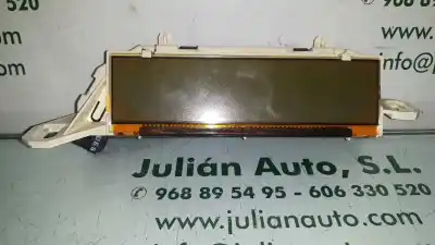 Second-hand car spare part multifunction display for citroen c4 berlina vtr plus oem iam references 9662225980