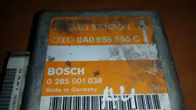 Second-hand car spare part Airbag Control Unit for AUDI A4 BERLINA (B5) Motor 1.8 Ltr. - 92 kW 20V OEM IAM references 8A0959655C  0285001038