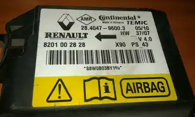 Gebrauchtes Autoersatzteil steuergerät airbag zum dacia sandero stepway oem-iam-referenzen 8201002828