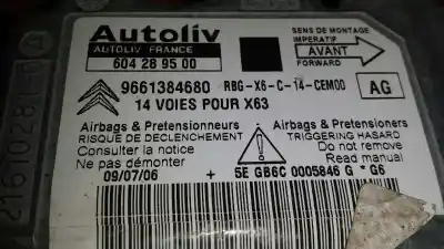 Pièce détachée automobile d'occasion  pour CITROEN C6  Références OEM IAM 604289500  9661384680